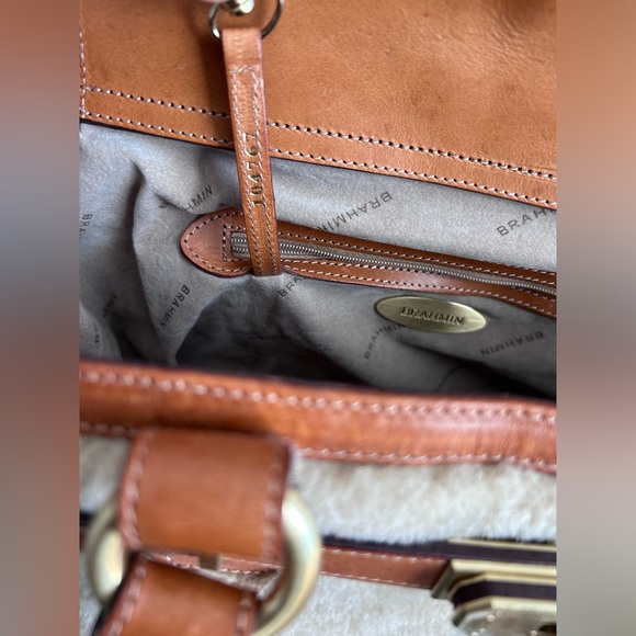 Brahmin RARE Vintage leather purse boho cottagecore quiet luxury - Picture 14 of 17